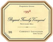 Label for Bryant Family Vineyard