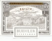 Label for Buehler Vineyards