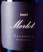 Label for Caldwell Vineyard and Winery