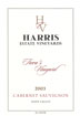 Label for Harris Estate Vineyards
