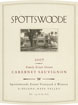 Label for Spottswoode Estate Vineyard & Winery