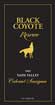 Label for Black Coyote Chateau