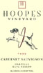 Label for Hoopes Family Vineyard & Winery