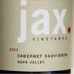 Label for JAX Vineyards