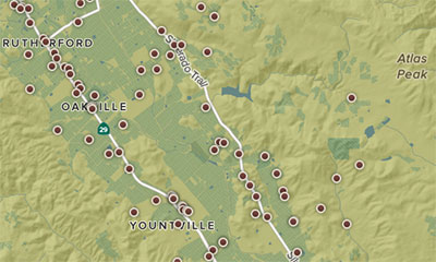 napa wine maps interactive