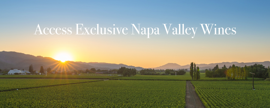 Open the Cellar and access exclusive Napa Valley wines