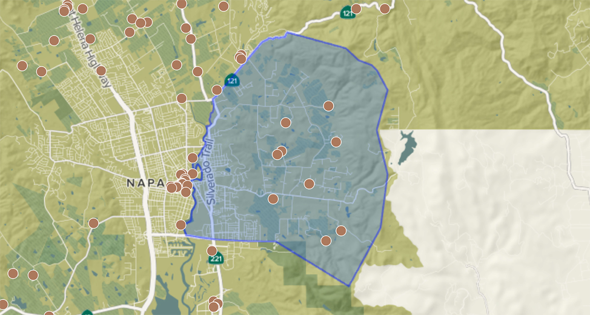Coombsville Appellation of Napa Valley