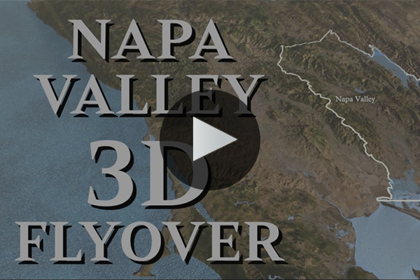 Napa Valley 3D Flyover